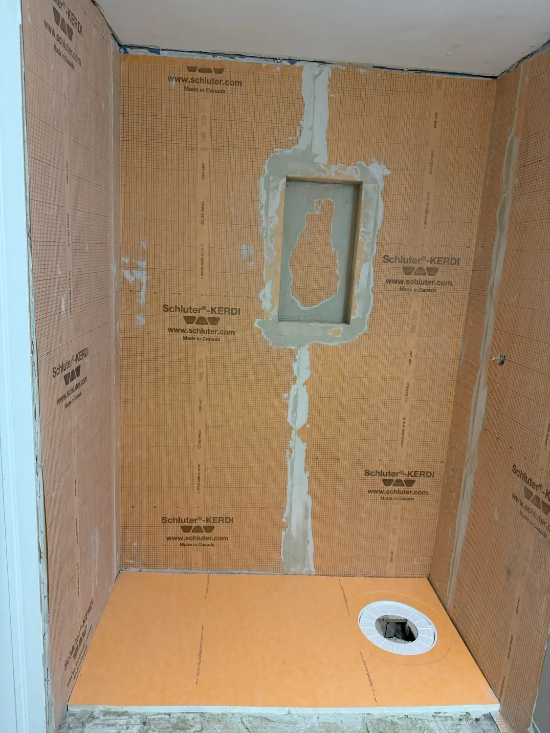 Curbless Shower Build — bathroom project by InGod, photo 2 of 5