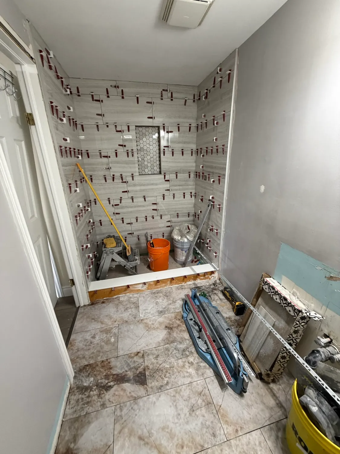 Curbless Shower Build — bathroom project by InGod, photo 3 of 5