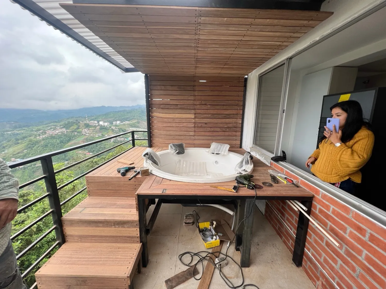 Hot Tub Deck Build — outdoor project by InGod, photo 3 of 5